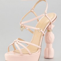 Charlotte Olympia nude shoes