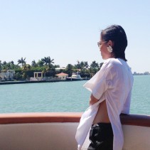 Nini Nguyen Miami Rihanna tee shirt